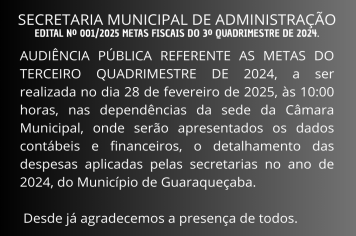 AUDIÊNCIA PÚBLICA