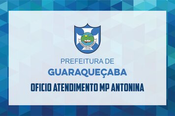 Ofício atendimento Ministério Público Antonina