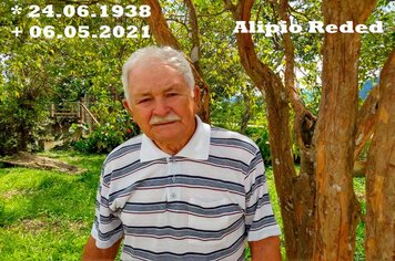 Nota de Pesar pelo falecimento do Sr Alipio Reded