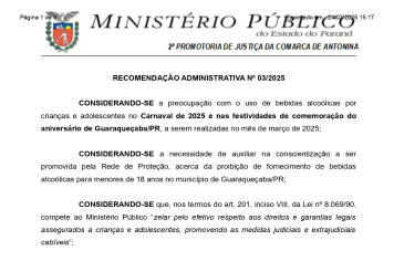  Recomendações Ministério Público Carnaval 2025