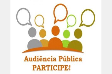 Convite para Audiência Pública