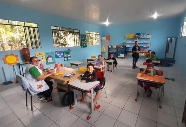 Educação - Revitalização Escola Municipal.