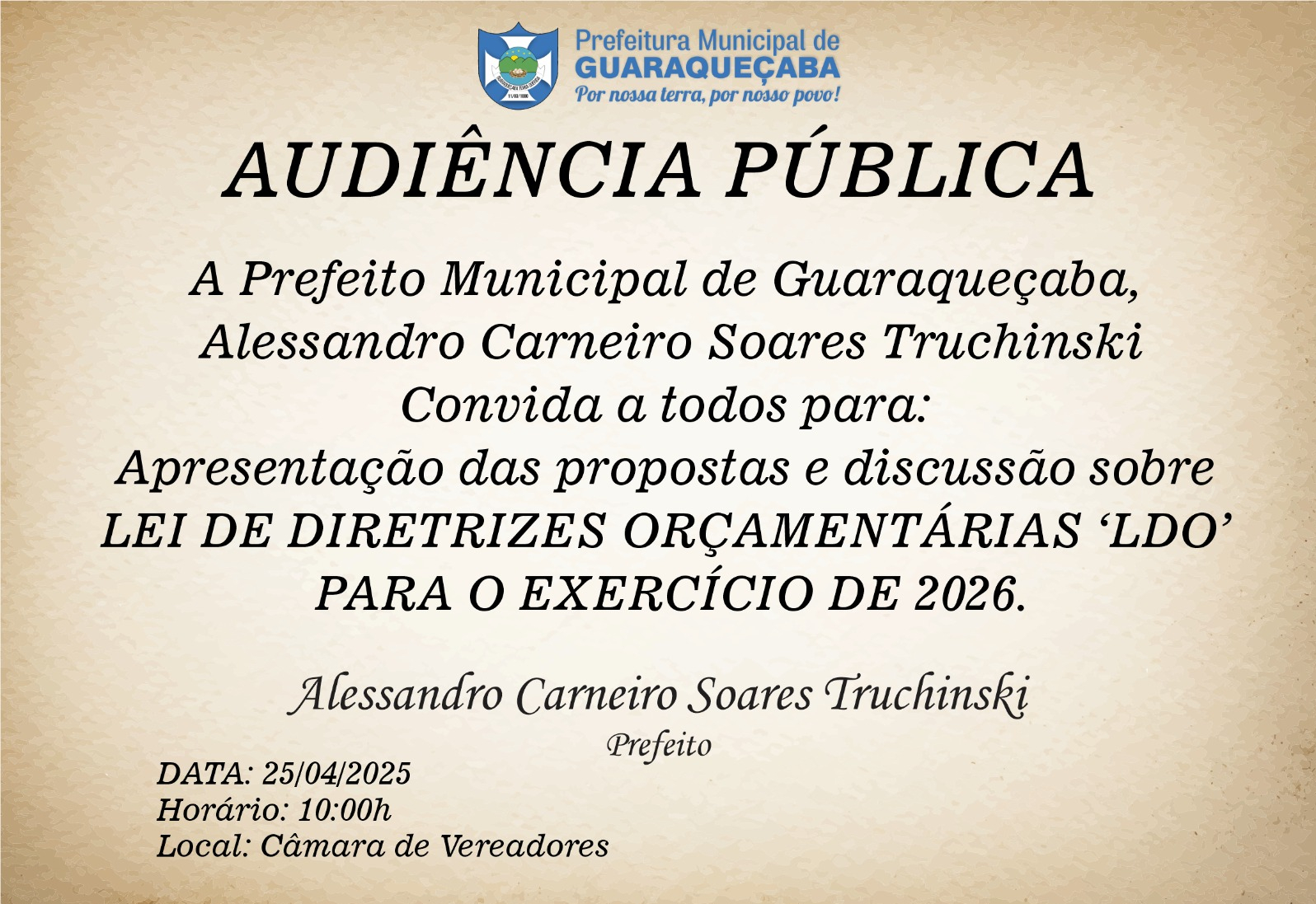 Audiência Pública
