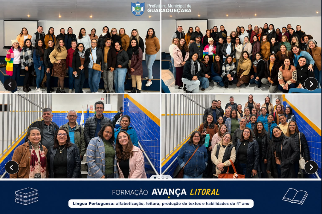 No último dia 10 de agosto aconteceu o evento pedagógico "Formação Avança Litoral".