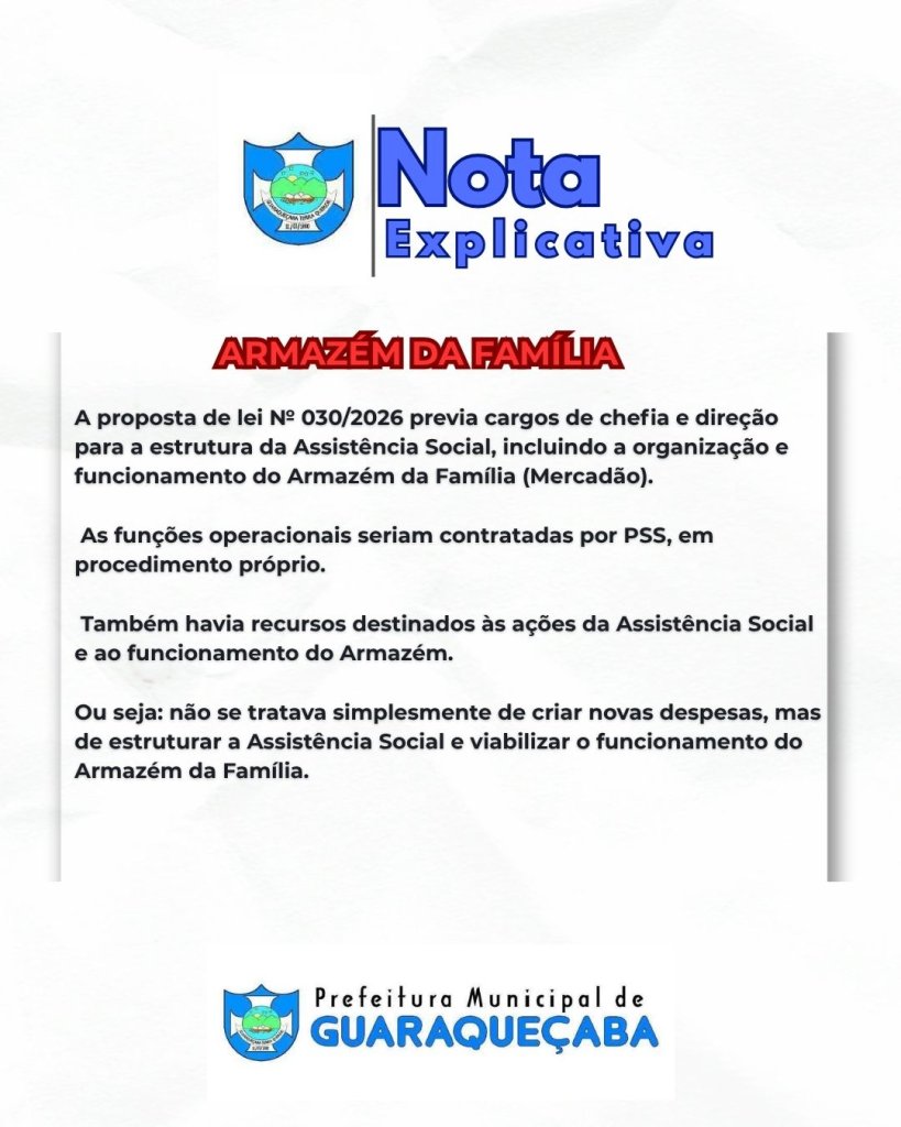 Nota explicativa