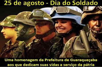 25 de Agosto, Dia do Soldado