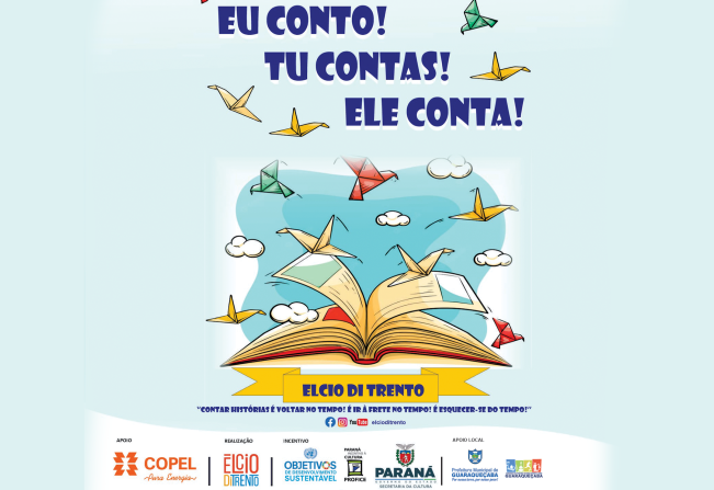 Cultura - Contação de história nas escolas.