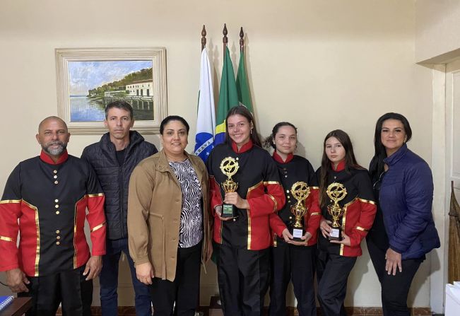 Fanfarra de Guaraqueçaba conquistando o Brasil!